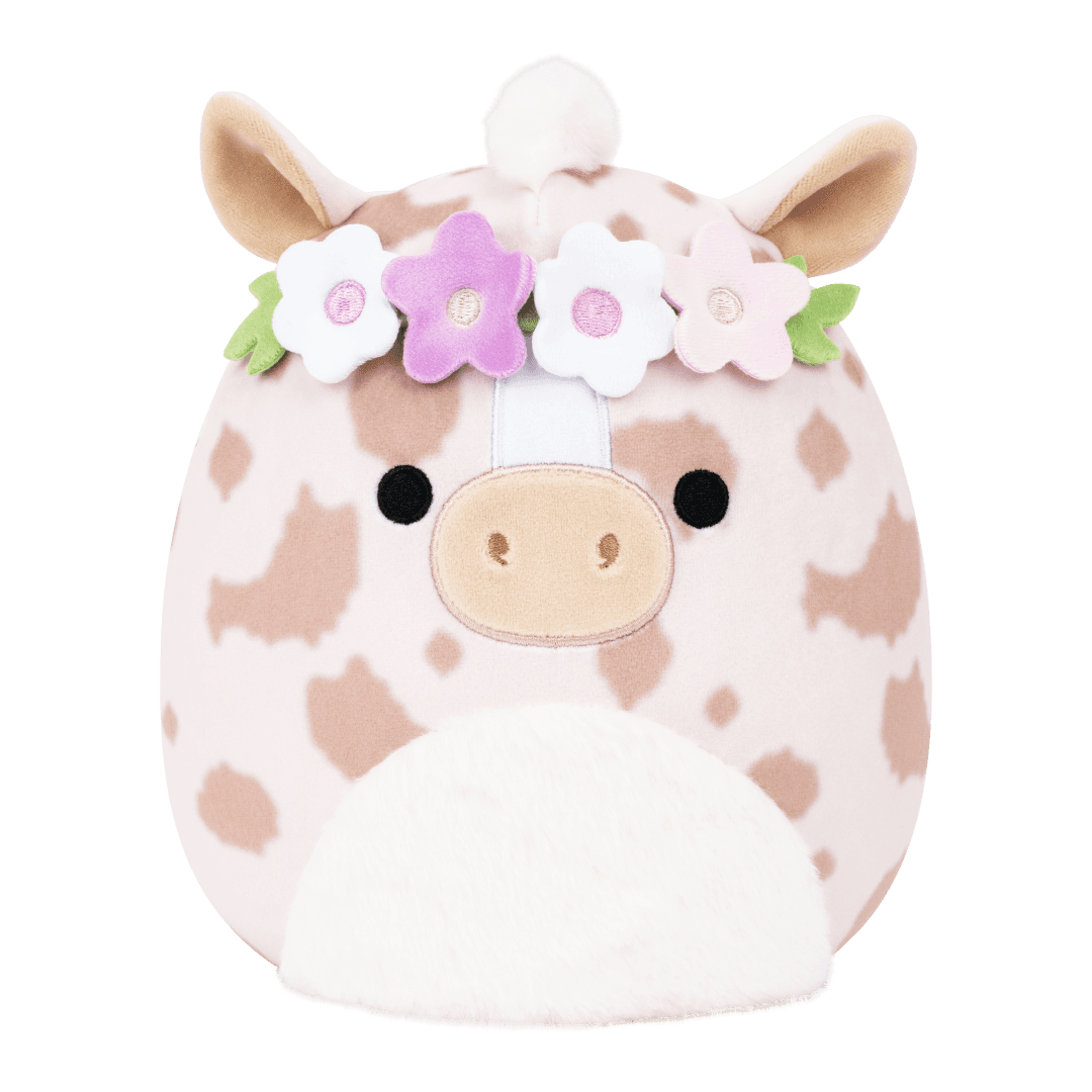 SQUISHMALLOWS Kůň s květinovou korunkou - Charla