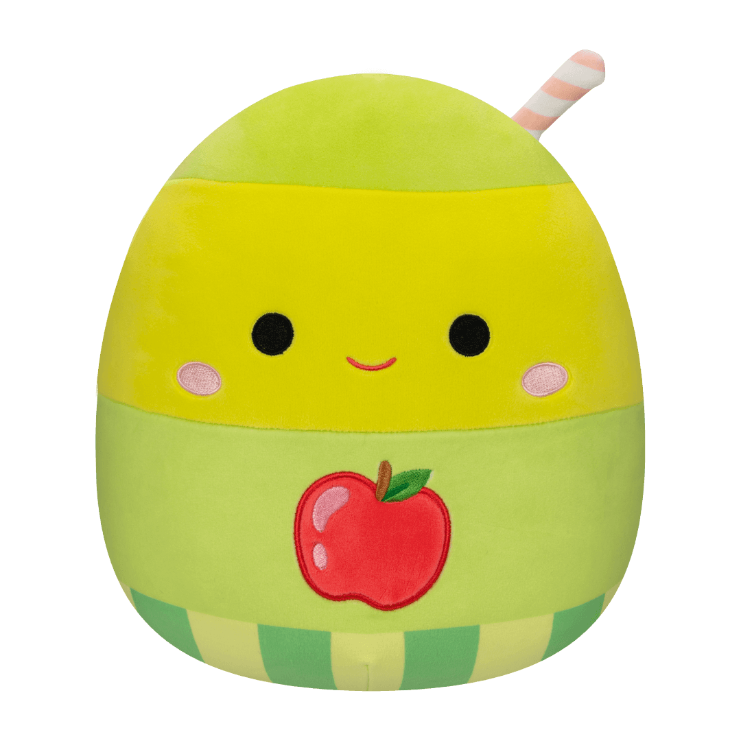 SQUISHMALLOWS Jablečný džus - Jean, 13 cm