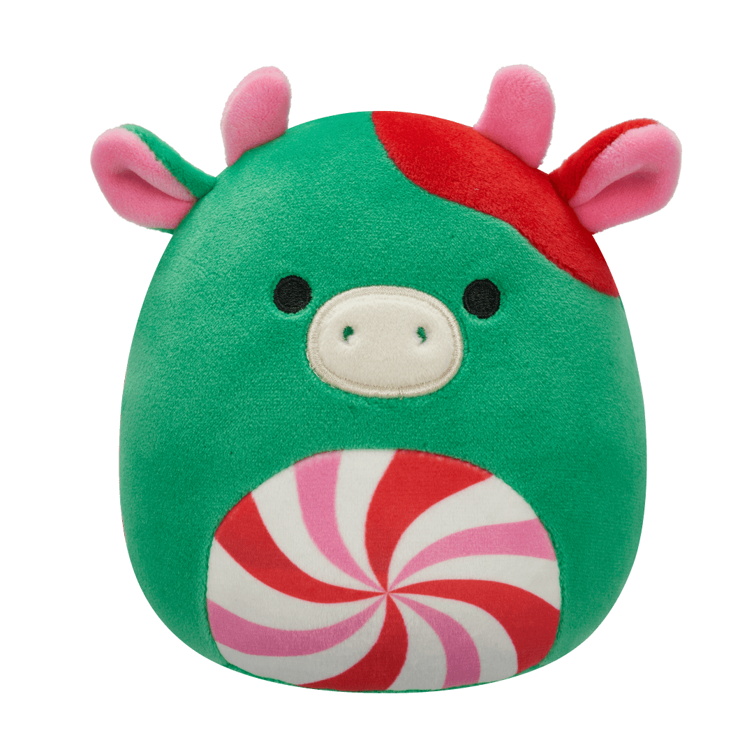SQUISHMALLOWS Kráva s lízátkovým bříškem - Ruben