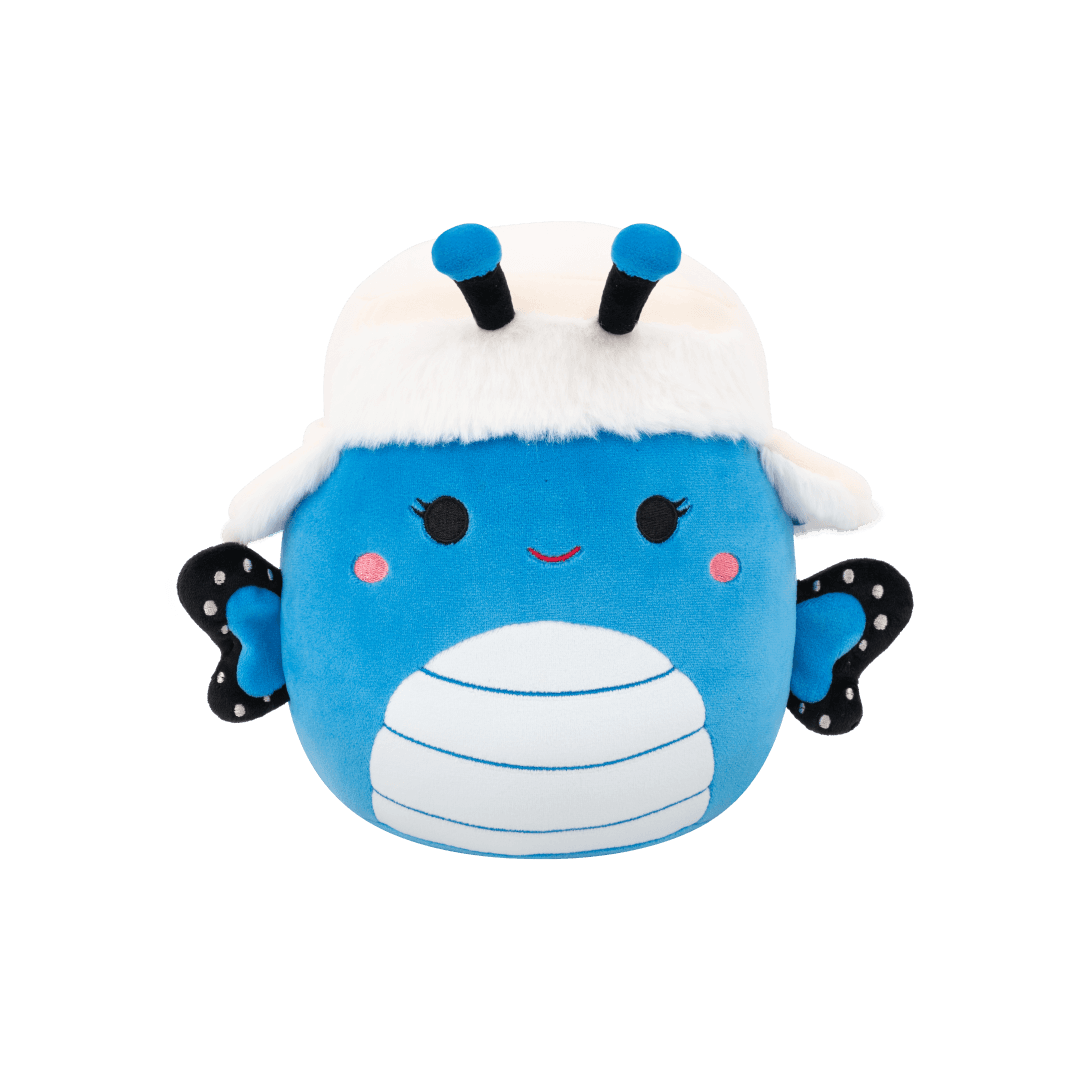 SQUISHMALLOWS Motýl s čepicí - Waverly, 13 cm