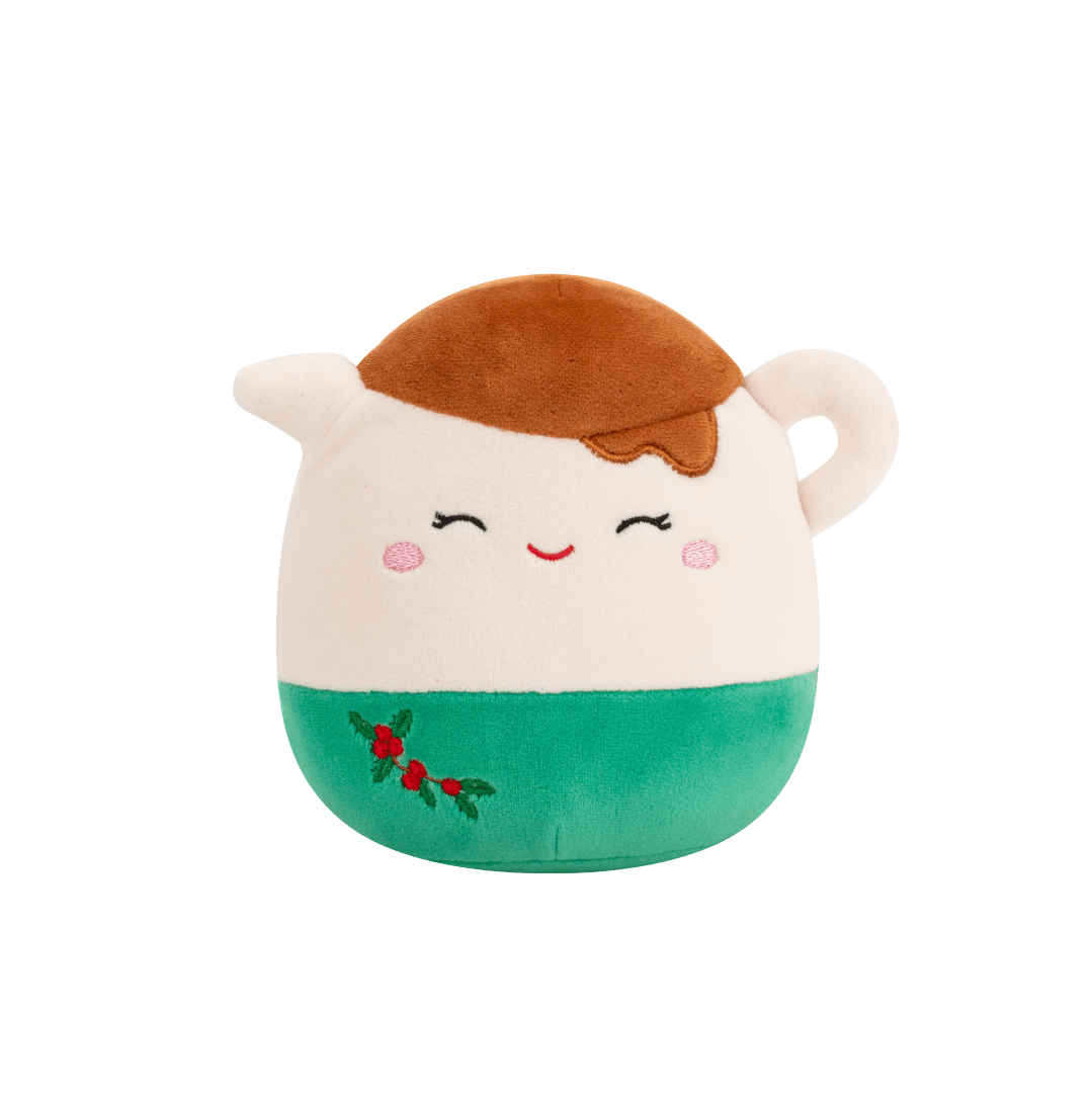 SQUISHMALLOWS Omáčník se jmelím - Justice, 13 cm