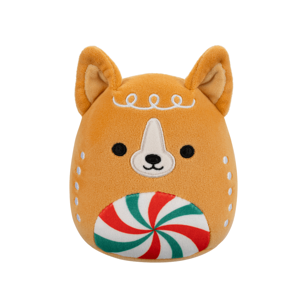 SQUISHMALLOWS Perníkový corgi - Louis, 13 cm