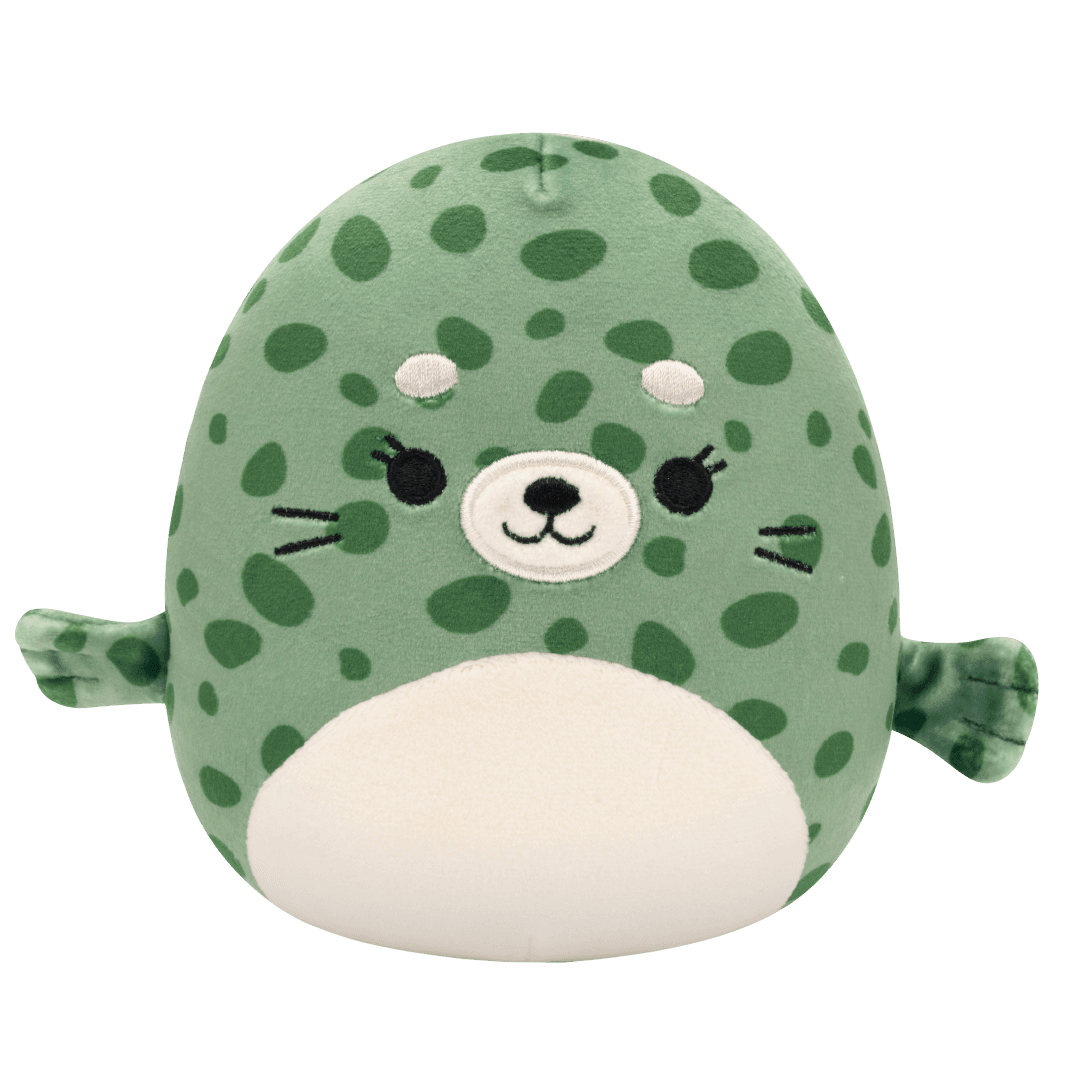 SQUISHMALLOWS Zelený tuleň - Chutney