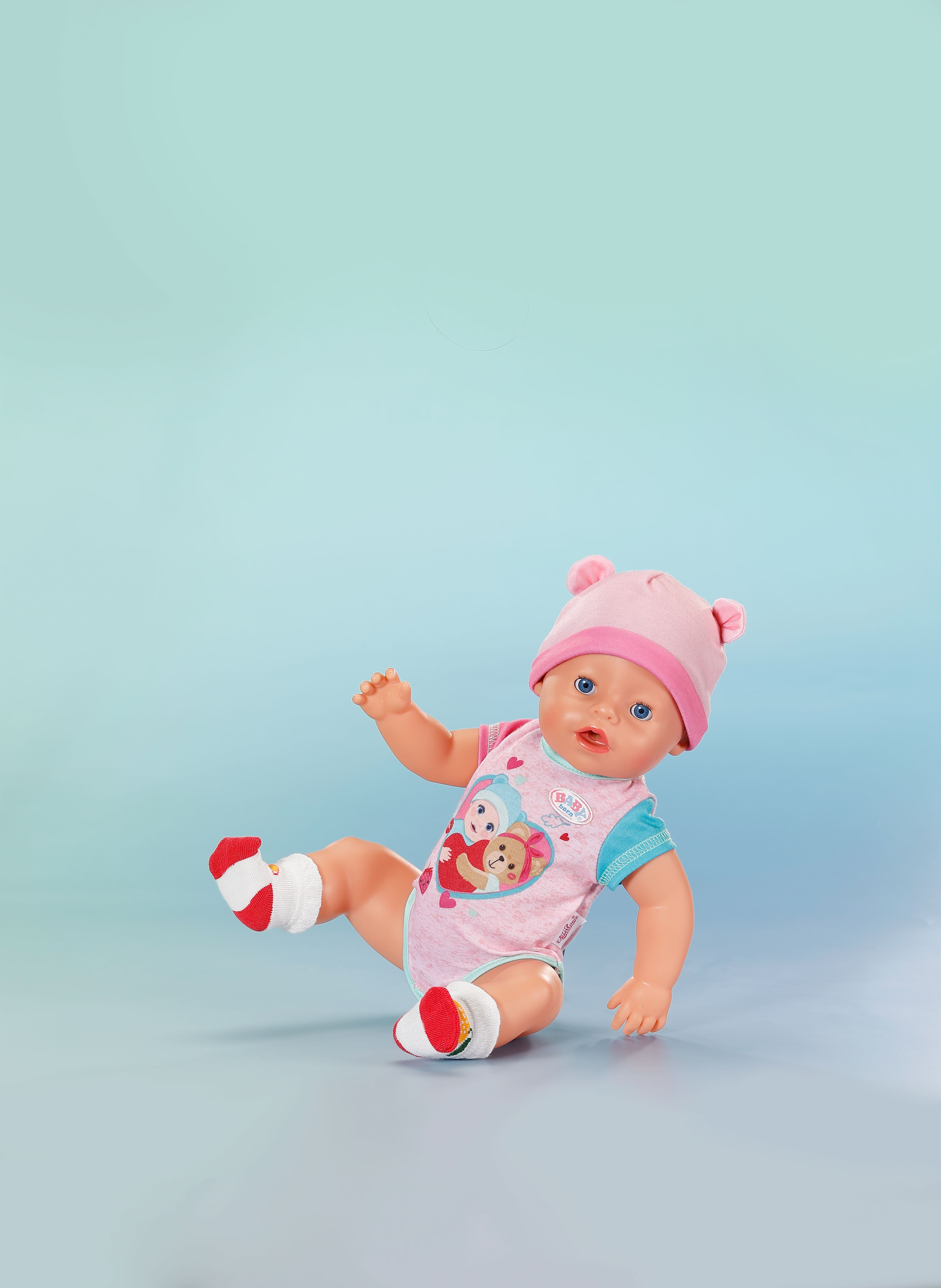 BABY born Ponožky se vzory (2 páry), 2 druhy, 43 cm