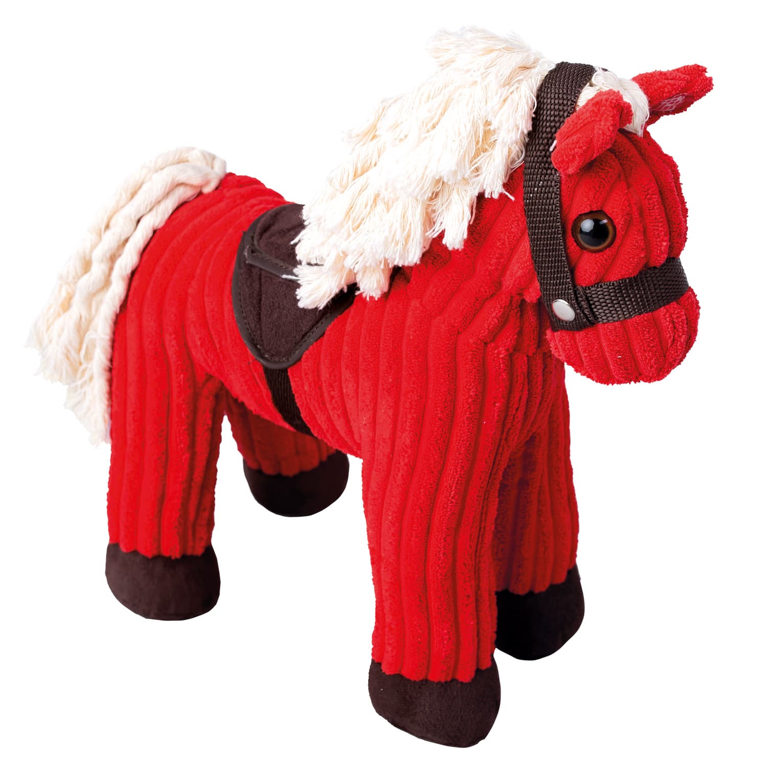 Manšestrový koník se zvuky 26cm