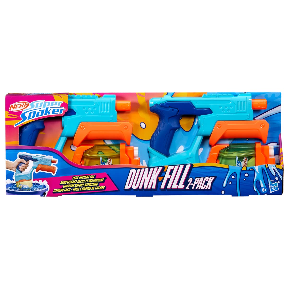 HASBRO - Nerf Super Soaker Dunk FILL duopack, vodní