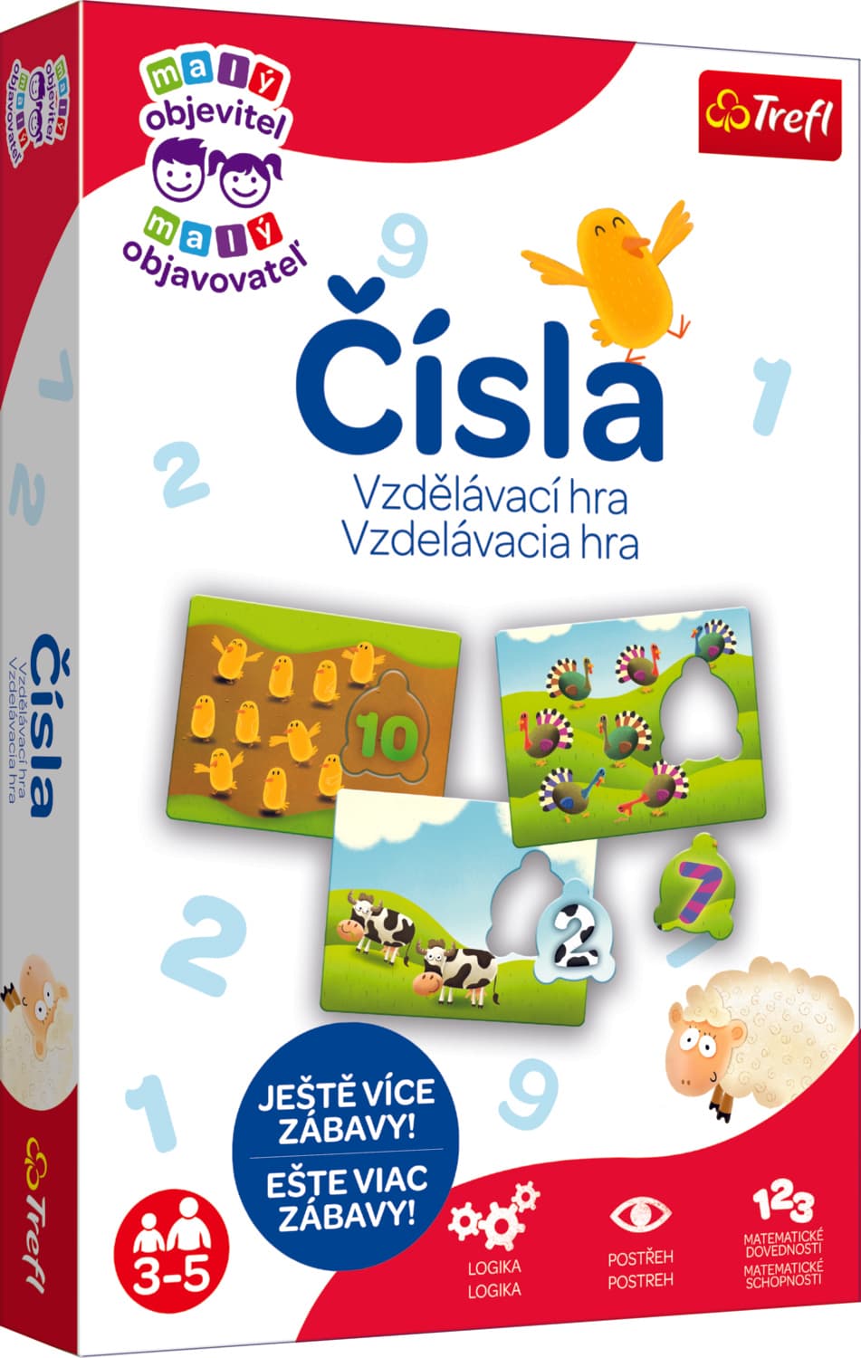 Trefl HRA MALÝ OBJEVITEL Čísla