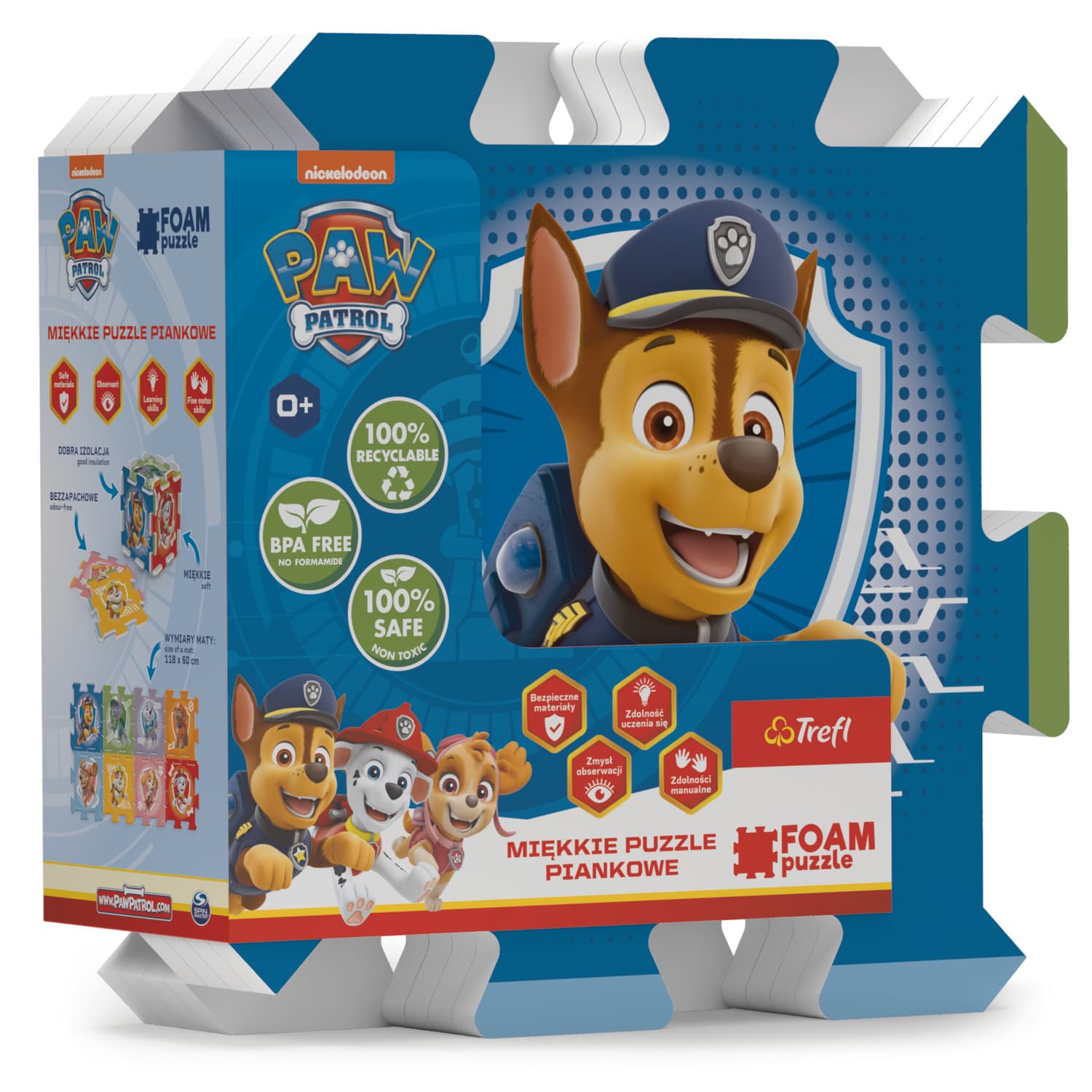 Trefl PĚNOVÉ PUZZLE - Paw Patrol