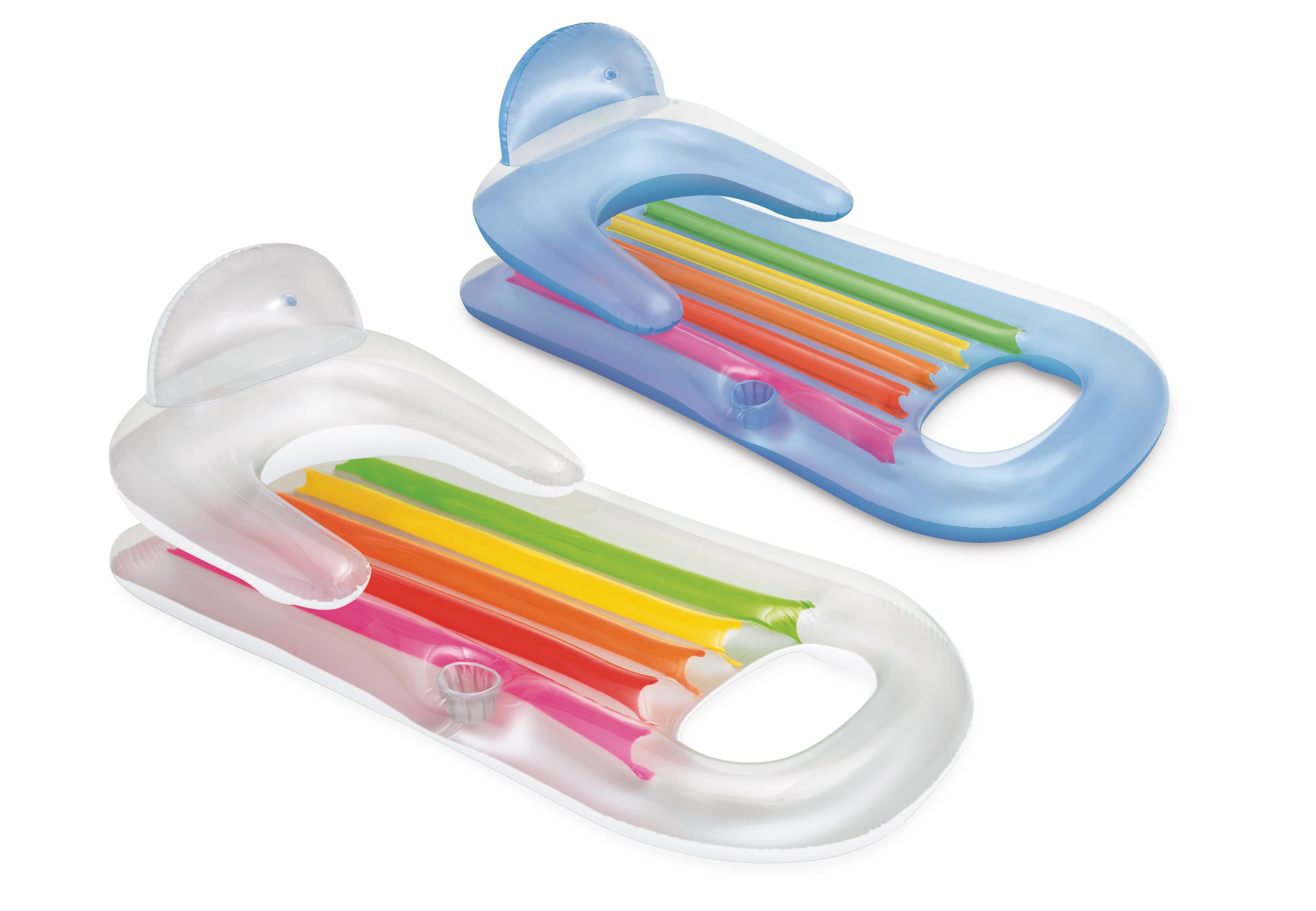 Nafukovací lehátko křeslo s opěrkou King Kool, 160 x 85 cm,  Intex 58802