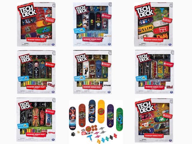 TECH DECK SKATESHOP 6KS S PŘÍSLUŠENSTVÍM