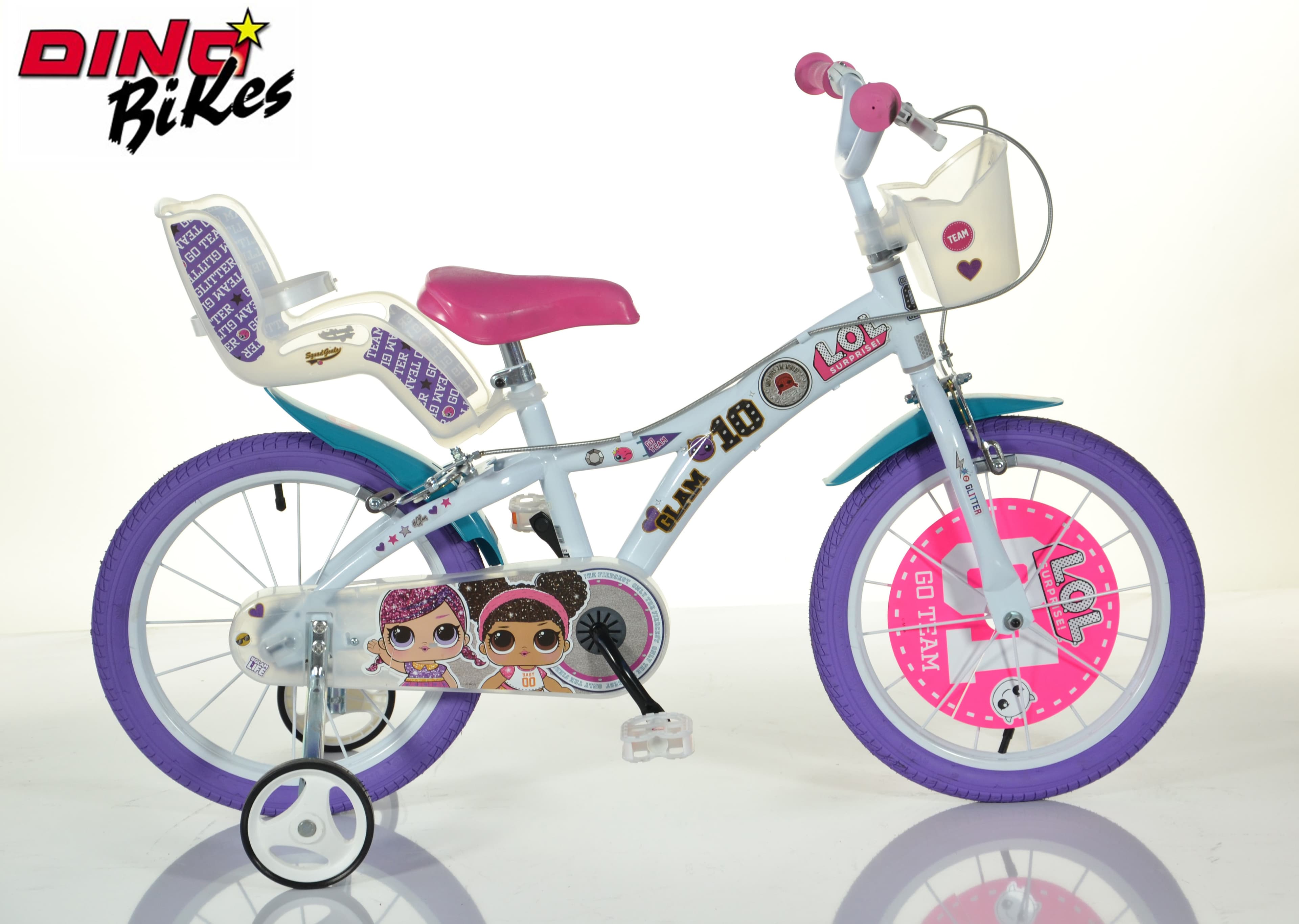 Dino Bikes Dětské kolo L.O.L. SURPRISE 16" 2020