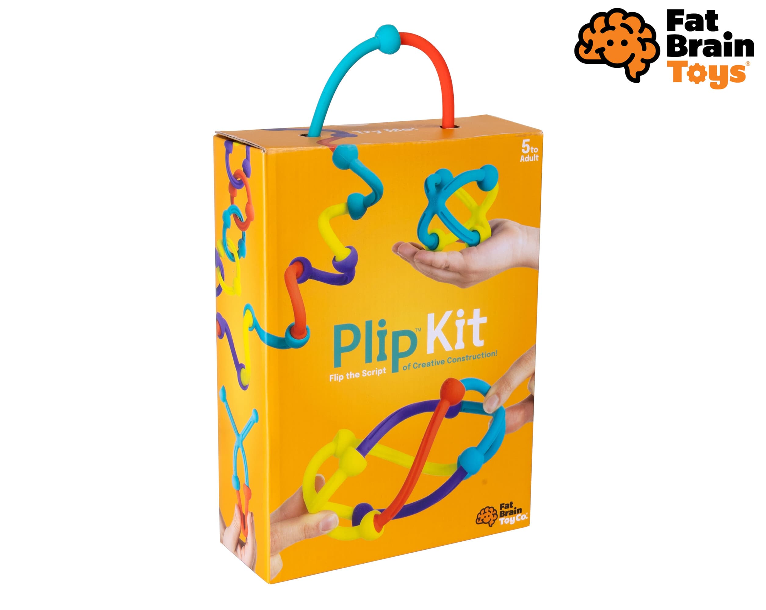 Fat Brain PLIP KIT silikonové spojovací tvary set 45 ks