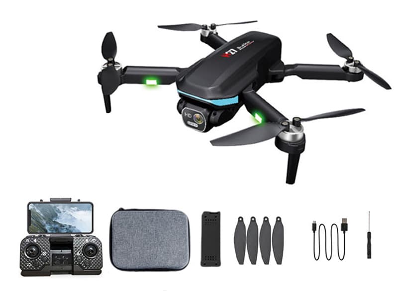 Dron skládací s detekcí překážek a WIFI kamerou 720p RC na dálkové ovládání 26x24x5,5 cm