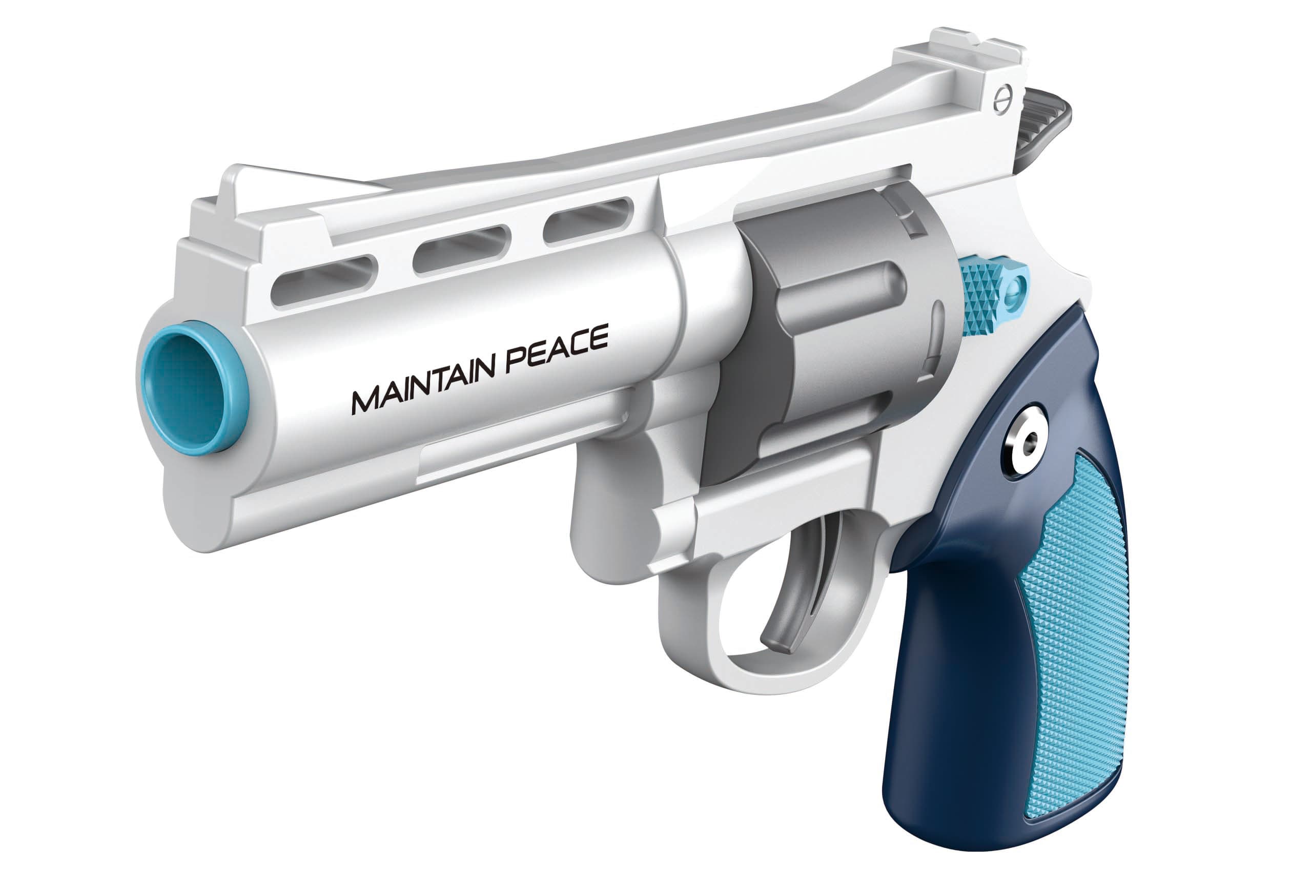 Pistole Revolver s pěnovými náboji 22,5 cm