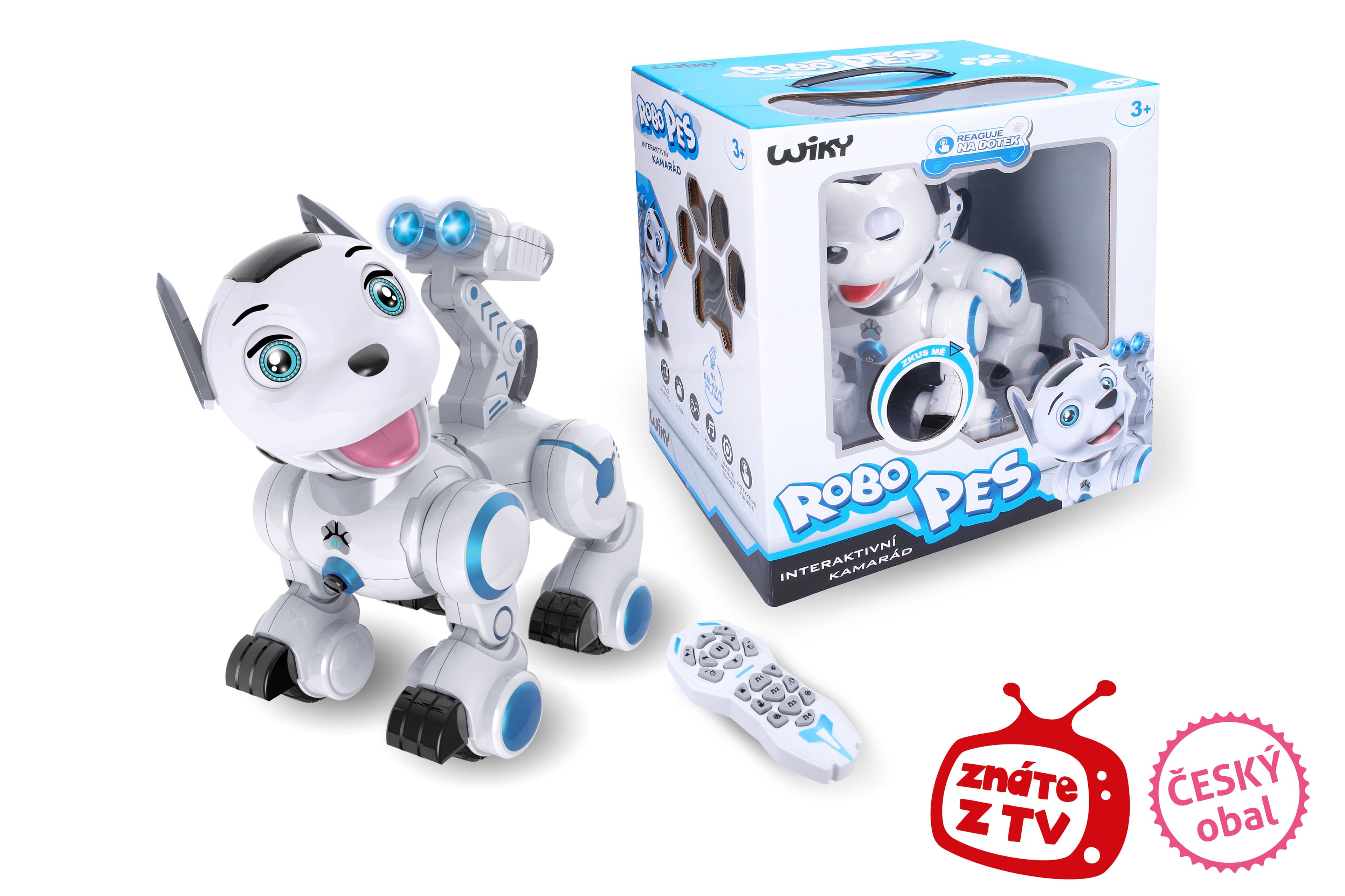 Wiky Robo-pes RC pes na dálkové ovládání