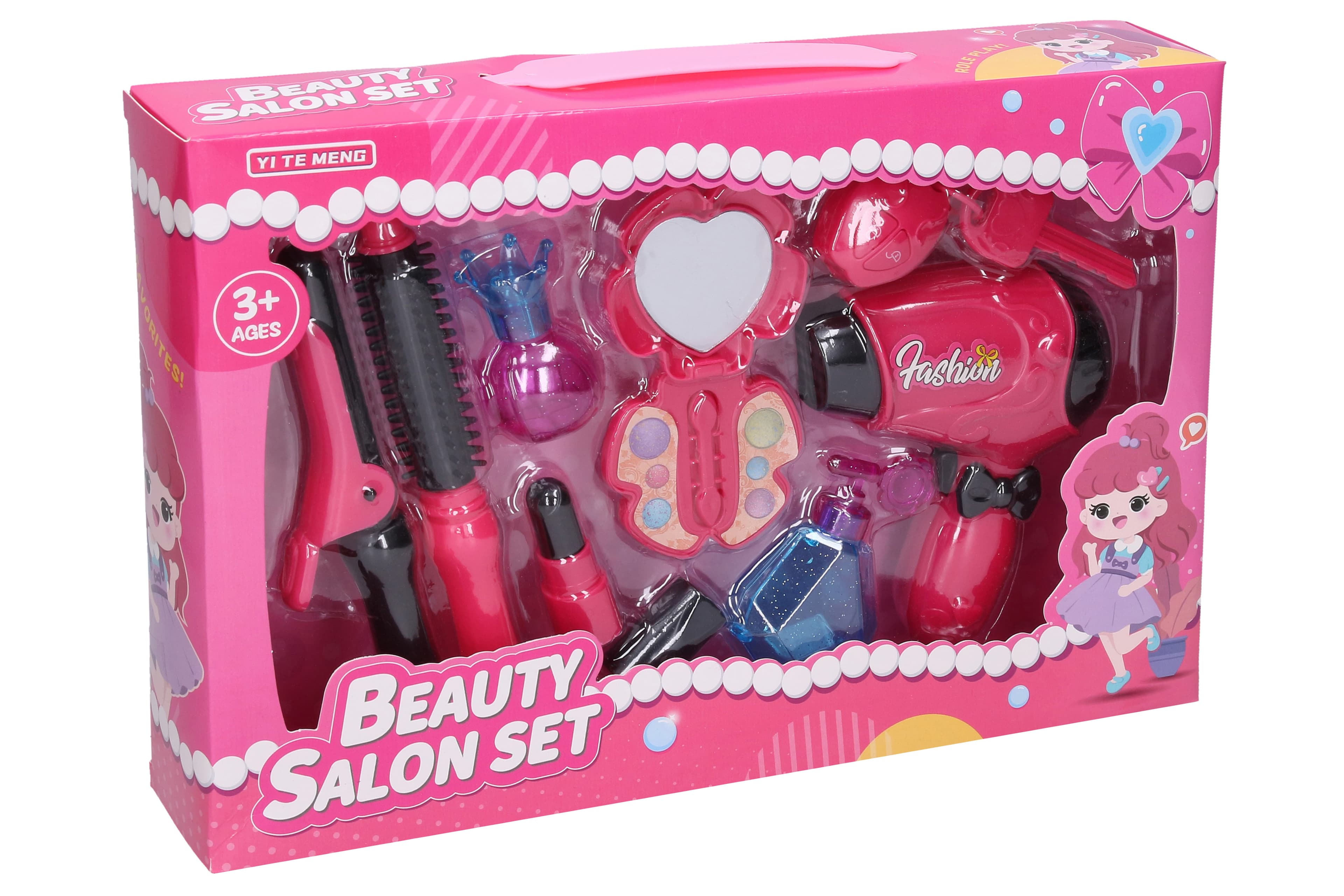 Kosmetický set s fénem 13cm