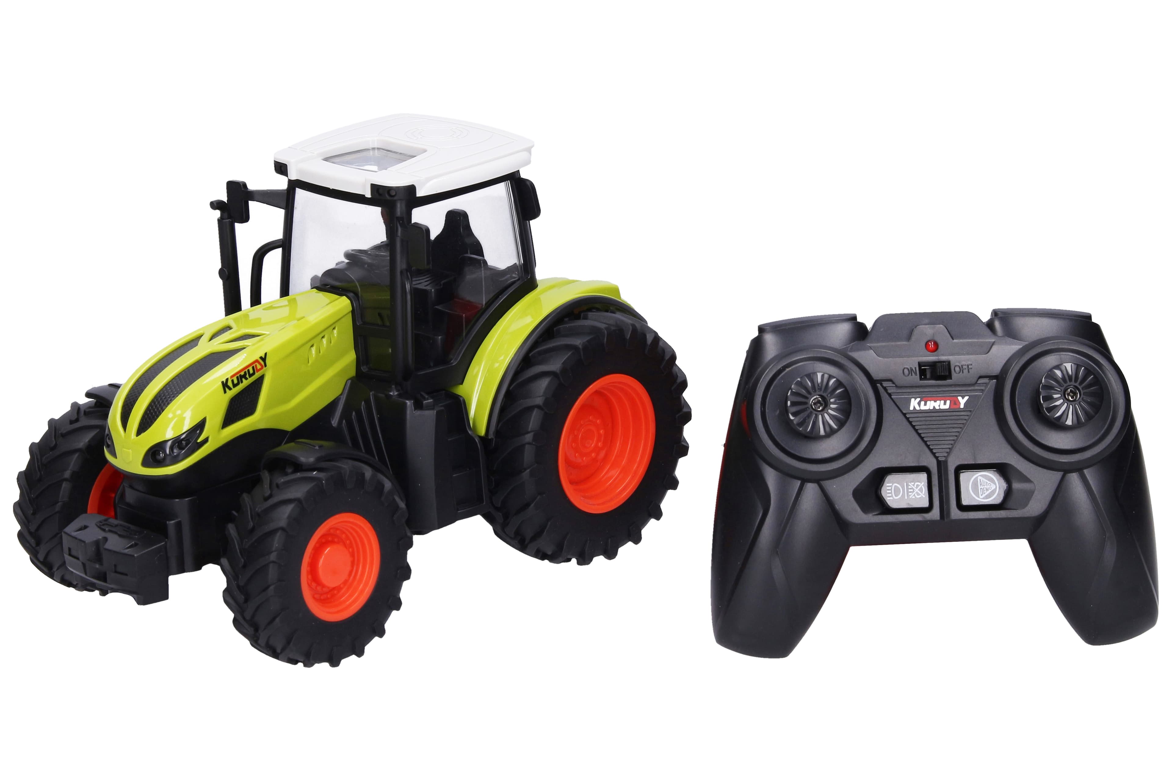 Traktor svítící RC na dálkové ovládání 20 cm