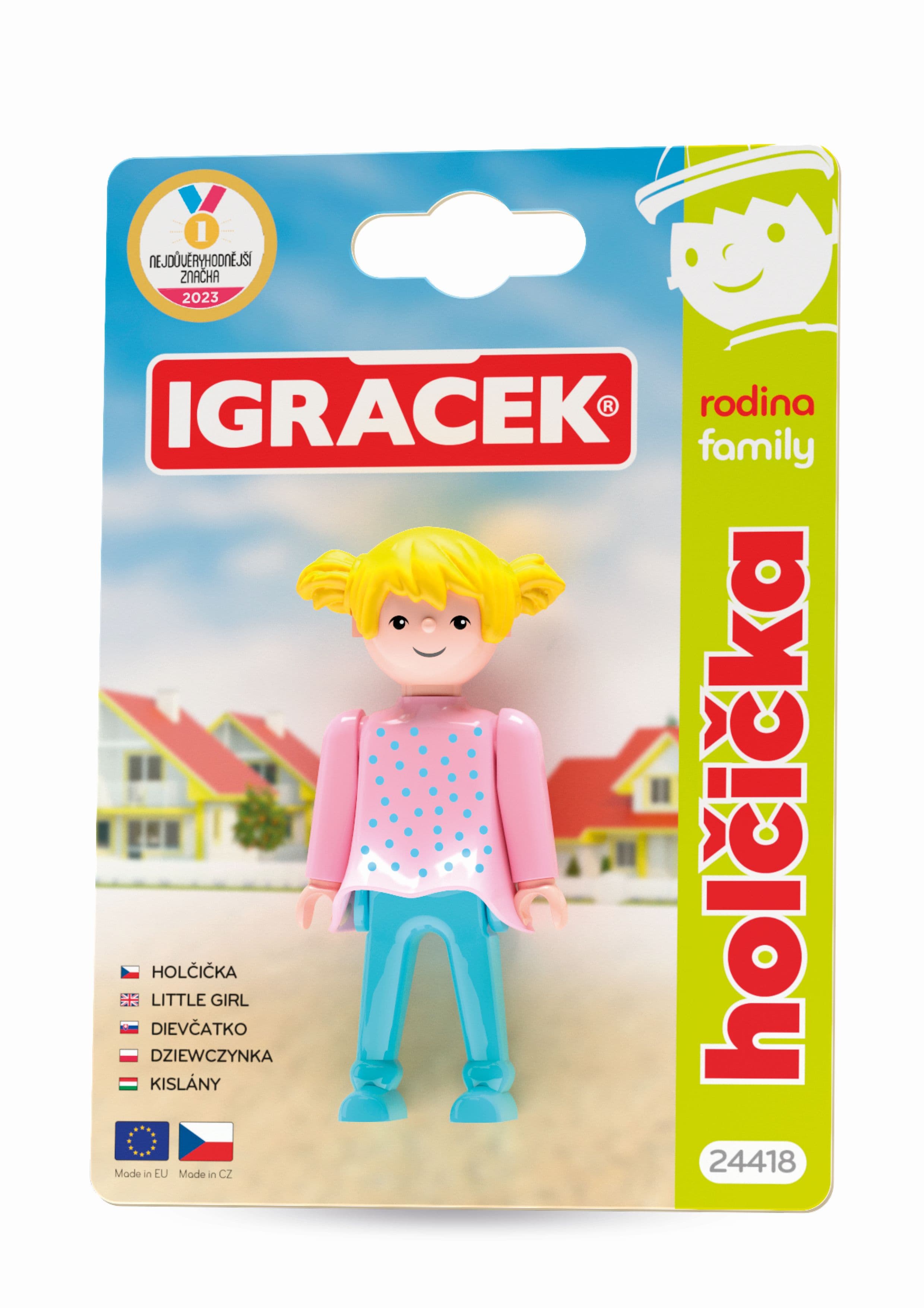 Igráček Rodina Holčička - figurka