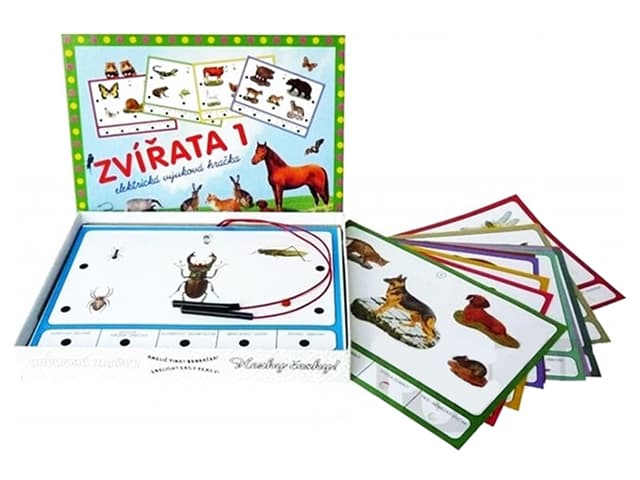 Elektrická výuková hračka - Zvířata 1