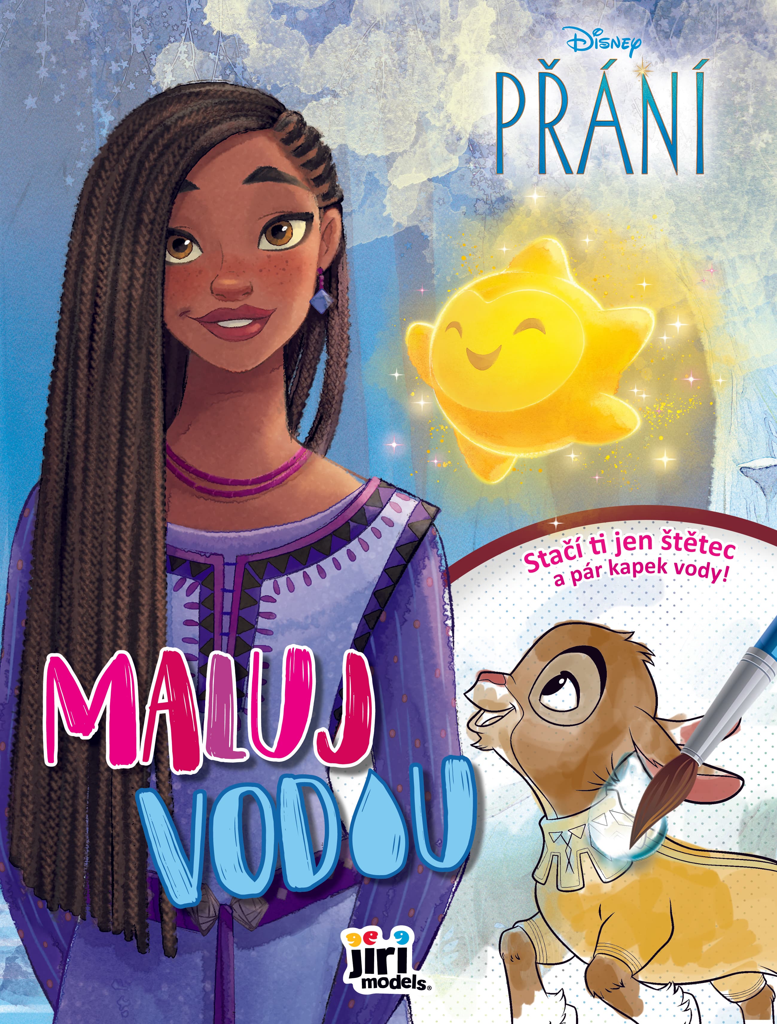Maluj vodou A4 Přání