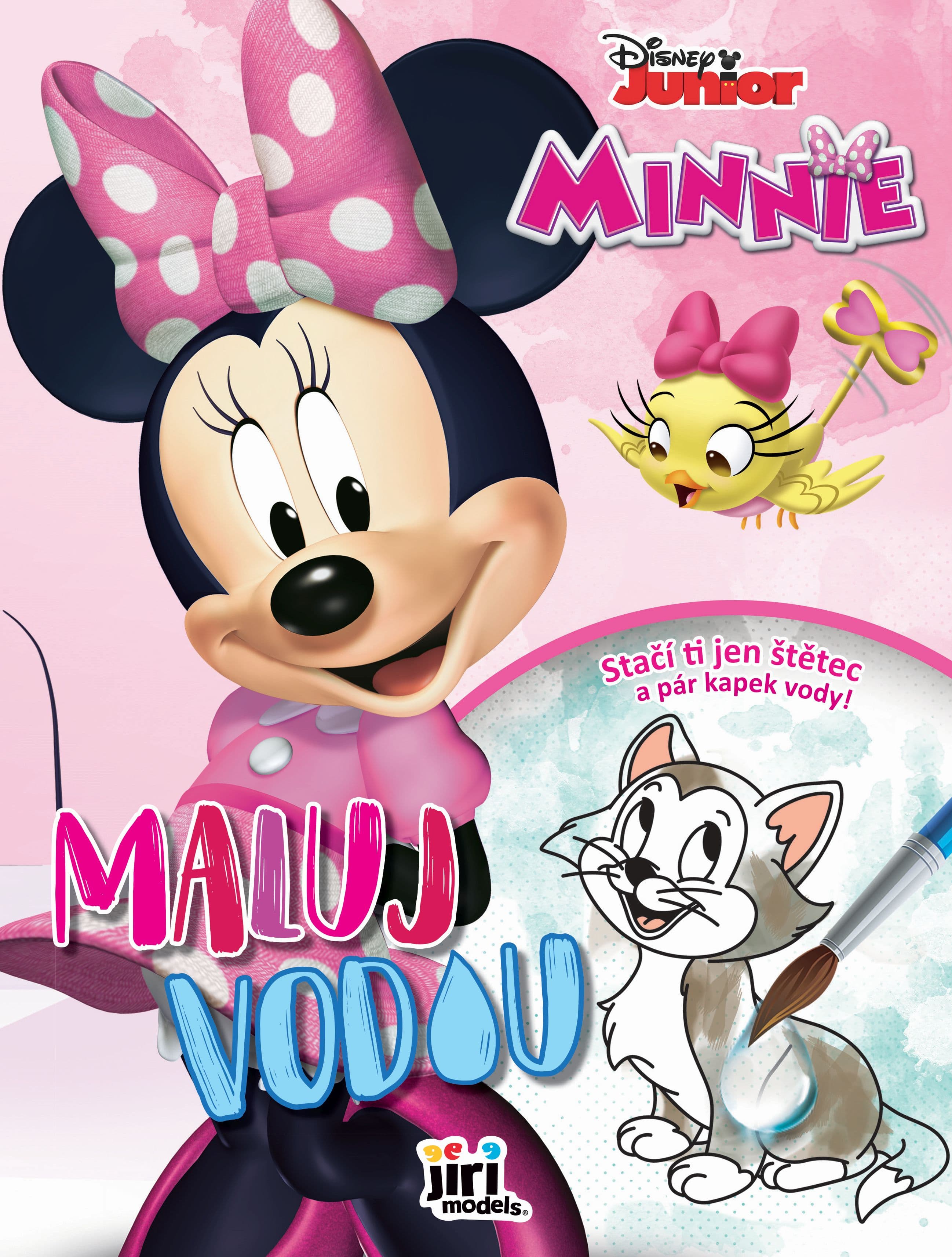 Maluj vodou A4 Minnie