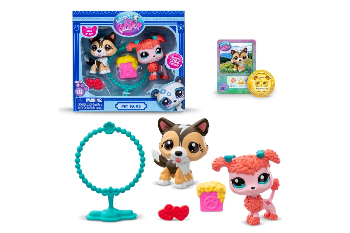 Little Pet Shop 2 figurky - 4 druhy