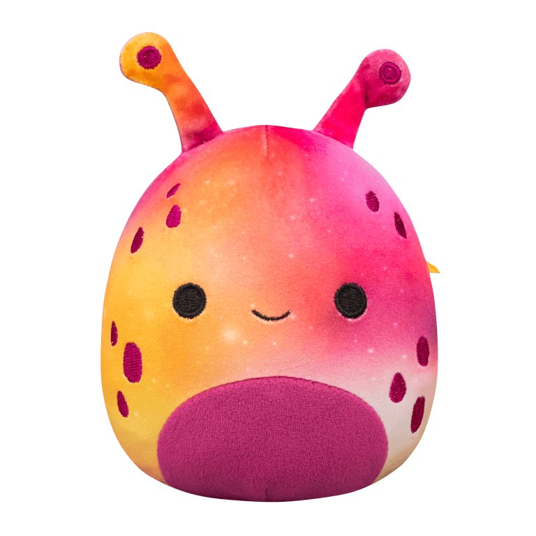 SQUISHMALLOWS Fialovo-oranžový mimozemšťan - Mojave, 13 cm