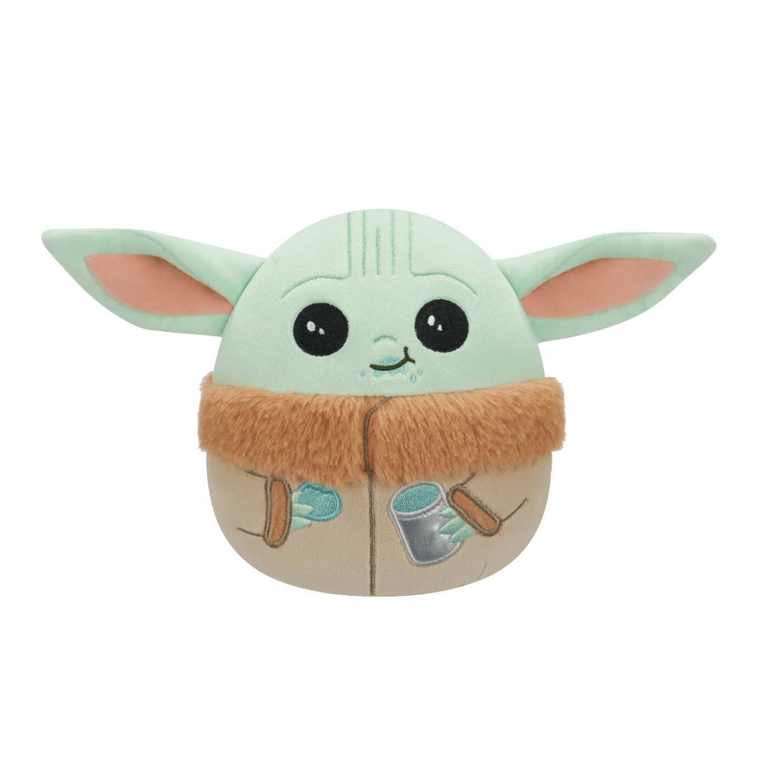 SQUISHMALLOWS Star Wars Grogu se sušenkami