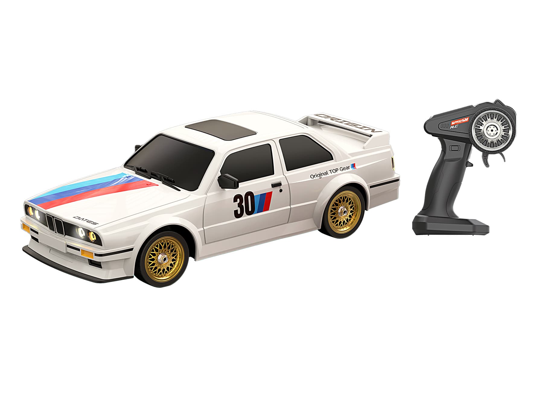 Auto Retro Drift RC na dálkové ovládání 27,5 cm